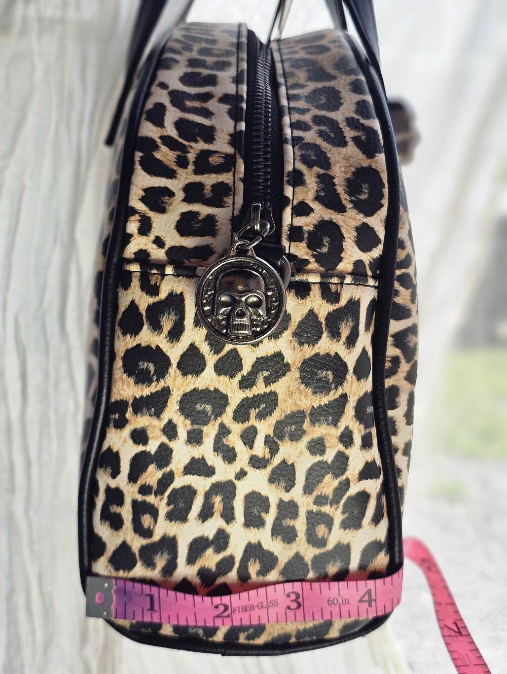 Ed Hardy Women's Leopard Print 'Eternal Love' Convertible Tote - Multicolor - Picture 8 of 17
